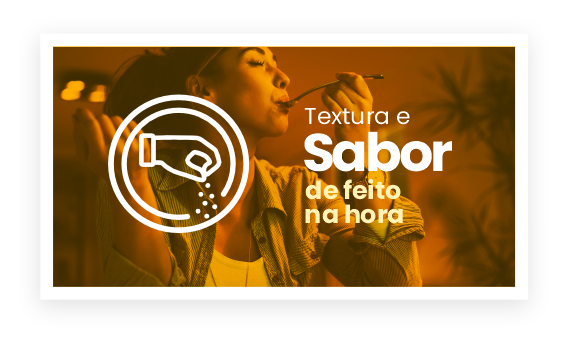 Comida Congelada com Sabor e Textura de Feito na Hora Comida Congelada com Sabor e Textura de Feito na Hora