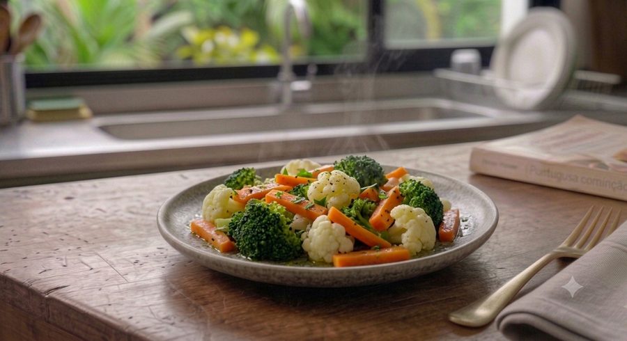 Legumes Panachê (Brócolis, Cenoura, Couve-Flor) congelado — Diveneto Alimentos