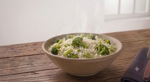 Arroz com Brócolis congelado — Diveneto Alimentos