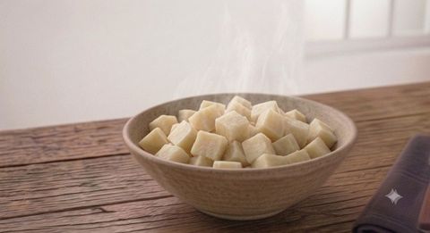 Batata Doce em Cubos congelado — Diveneto Alimentos