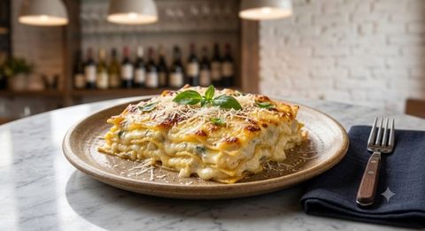 Lasanha Quatro Queijos congelado — Diveneto Alimentos